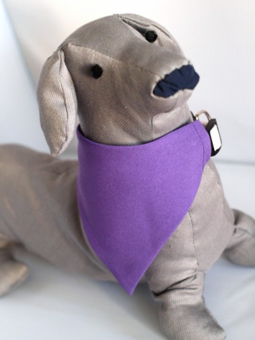 lila kutyakendő